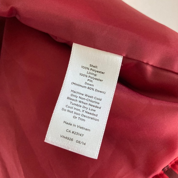 Talbots women’s down filled  puffer vest - Picture 5 of 9